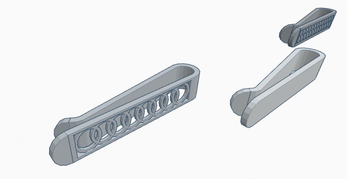 Tie Clips 3D print model_1