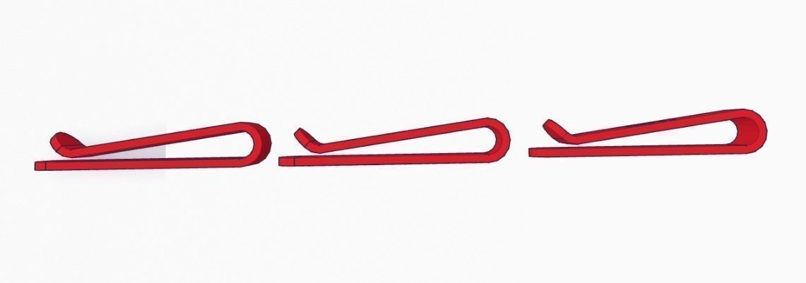 Tie Clips 3D print model_2