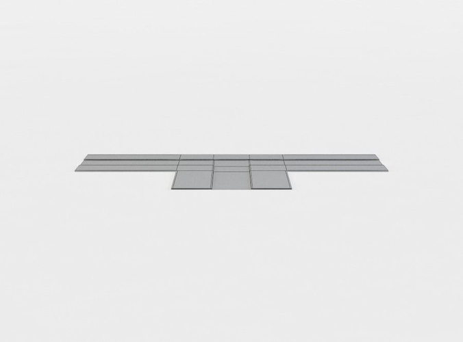 Road stairway to nowhere