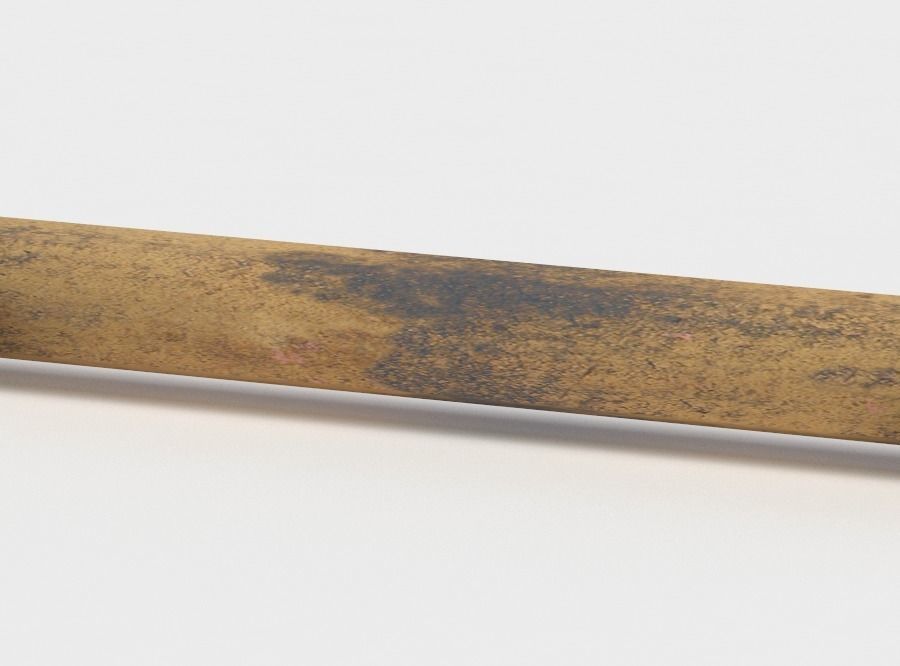 Tube Low-poly 3D model_2