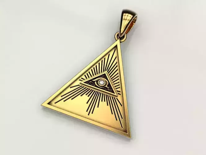 Pendant radiant delta