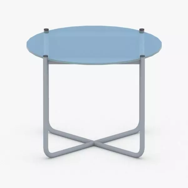 0035 - Coffee Table Low-poly 3D model_0