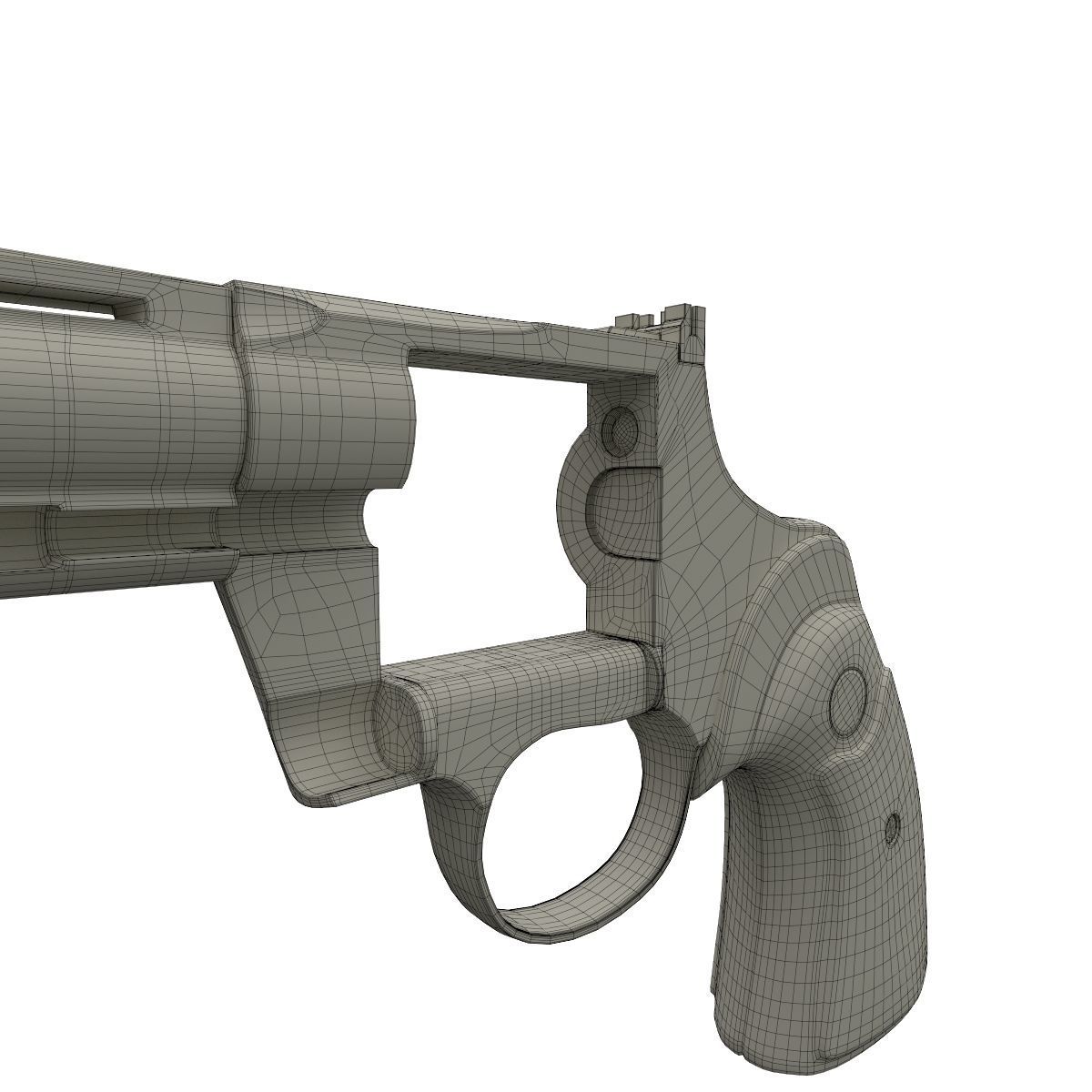 Revolver Colt python 357 magnum  3D model_18