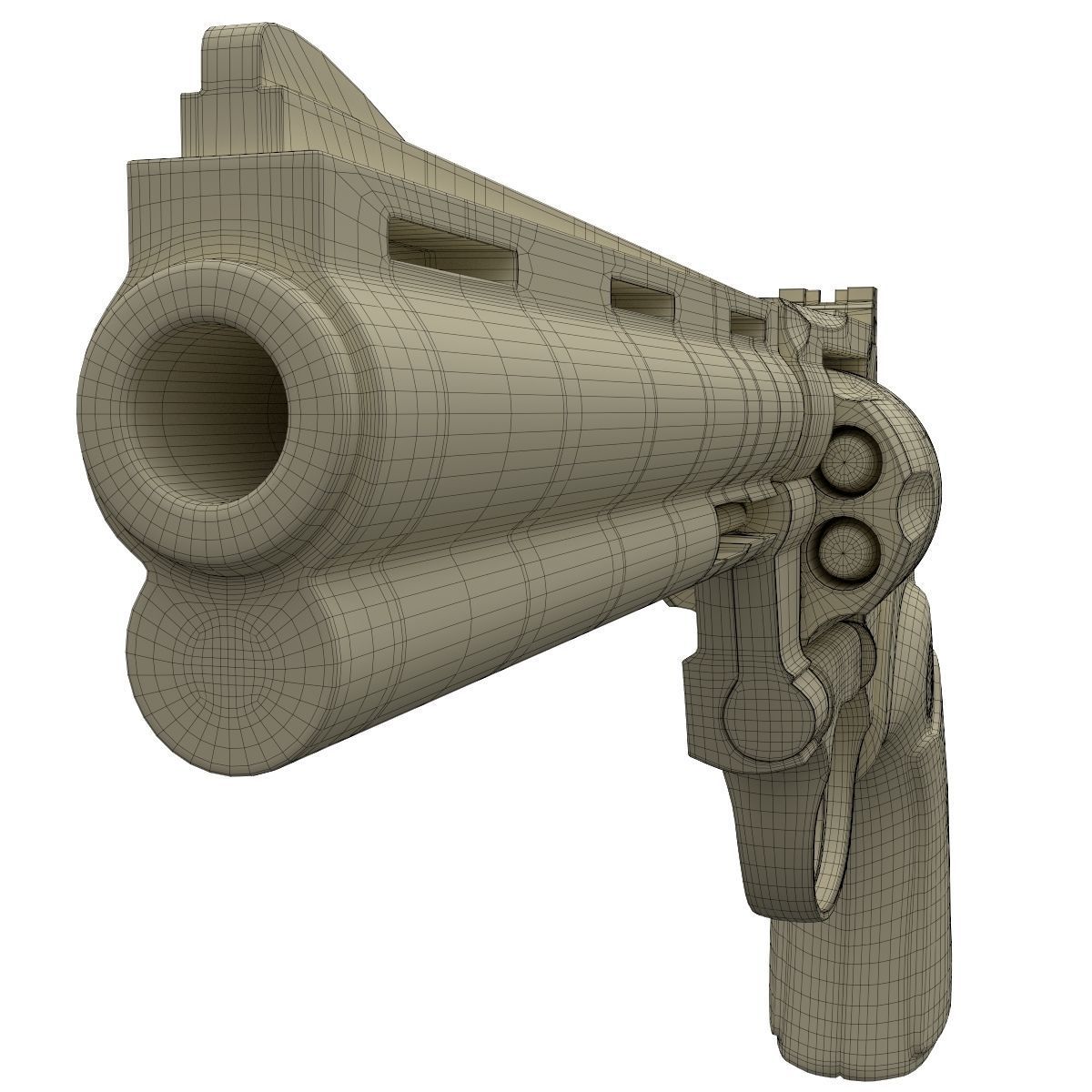 Revolver Colt python 357 magnum  3D model_21