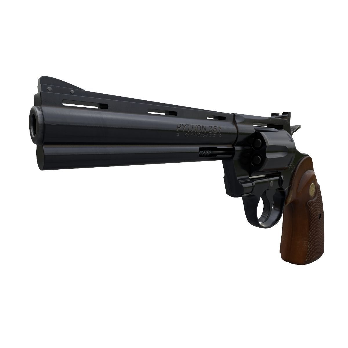 Revolver Colt python 357 magnum  3D model_20