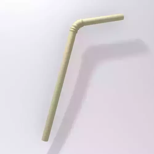 Straw 3D model