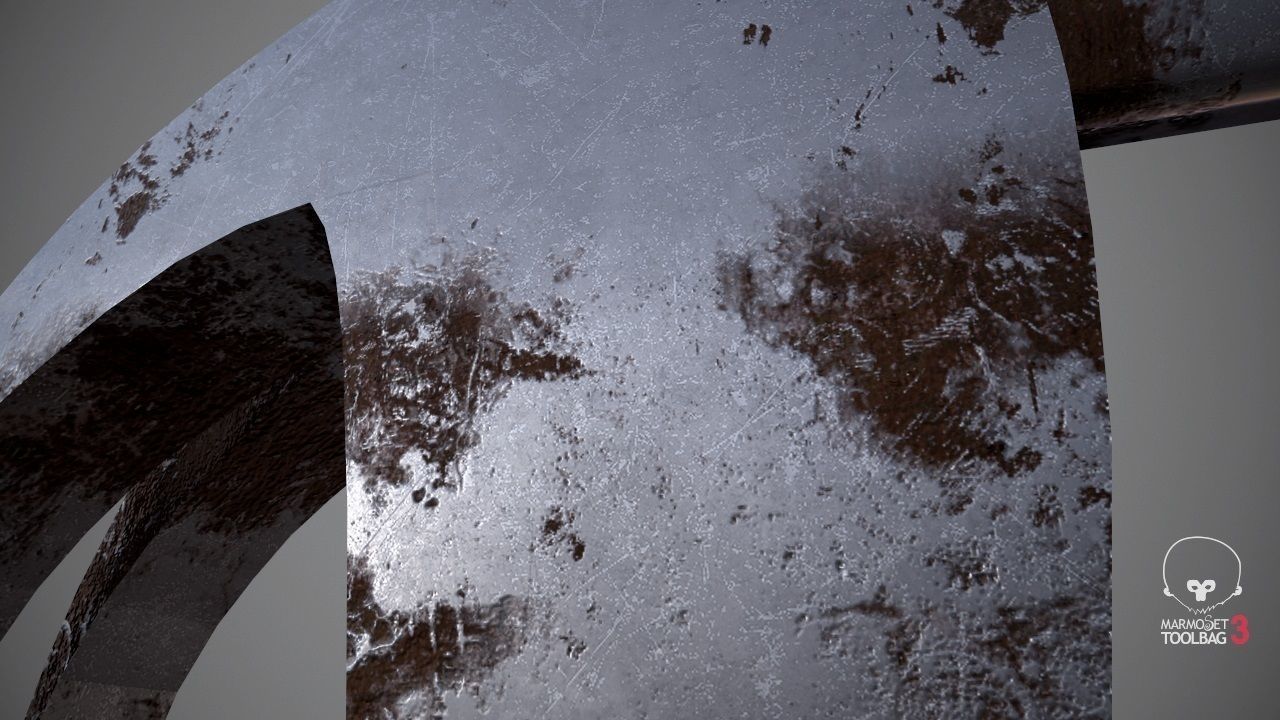 Hammer - LowPoly wooden Low-poly 3D model_2