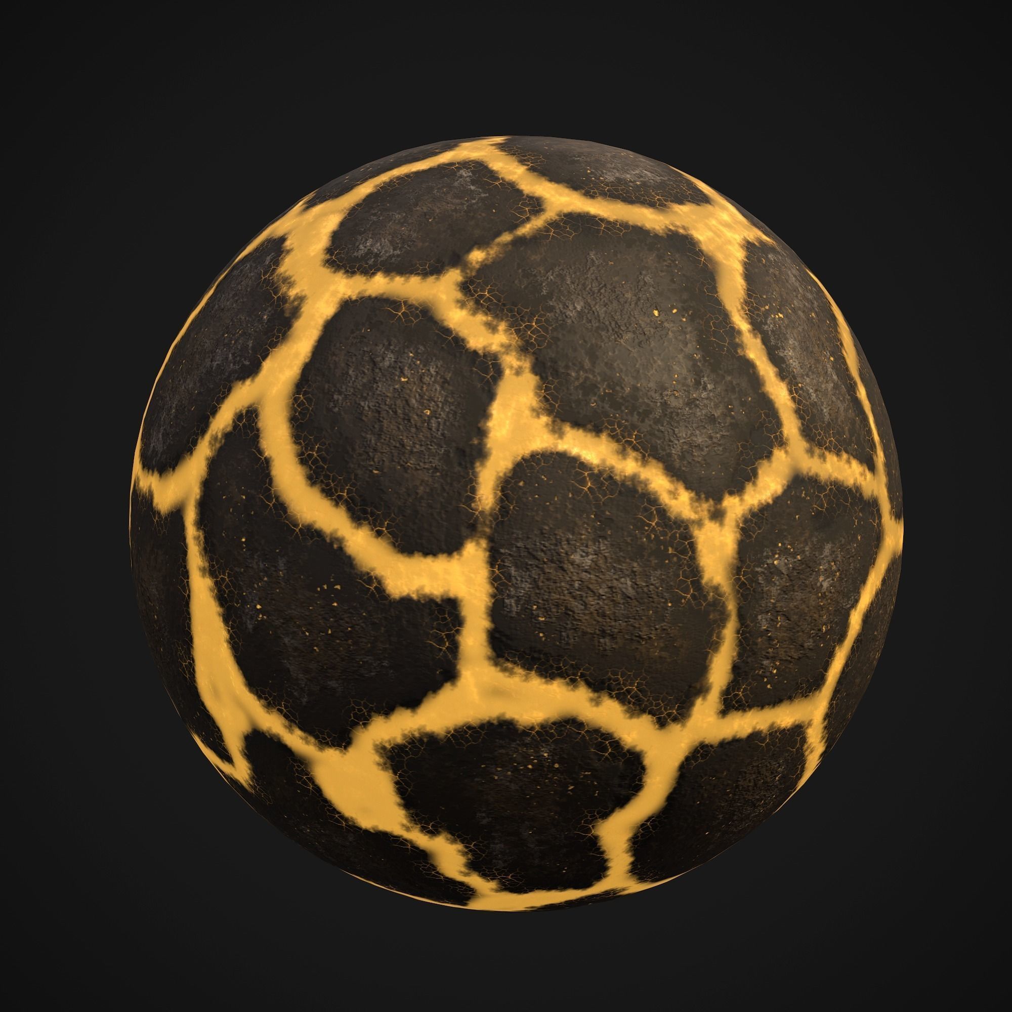 Stylized Planets 01 Low-poly 3D model_16