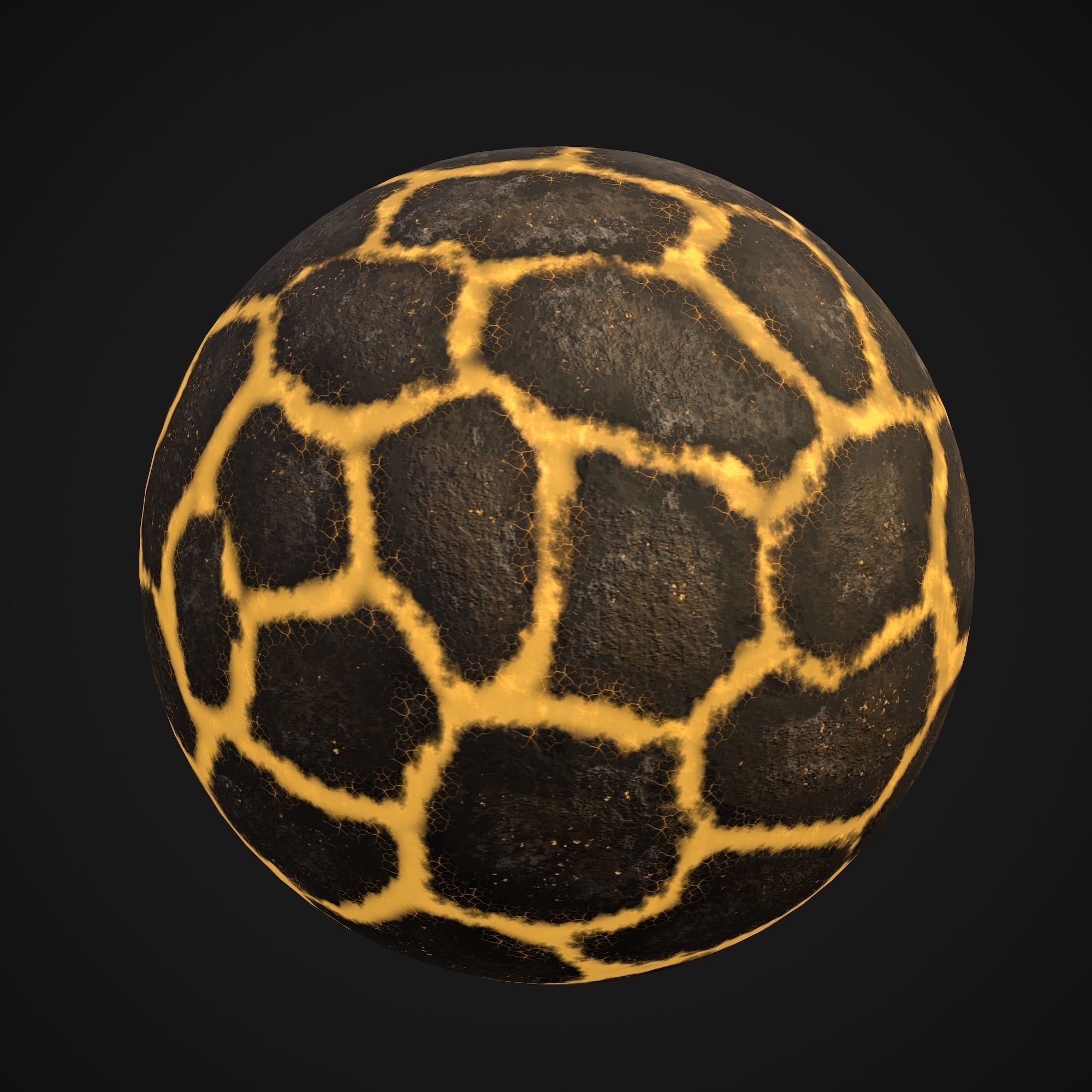 Stylized Planets 01 Low-poly 3D model_18