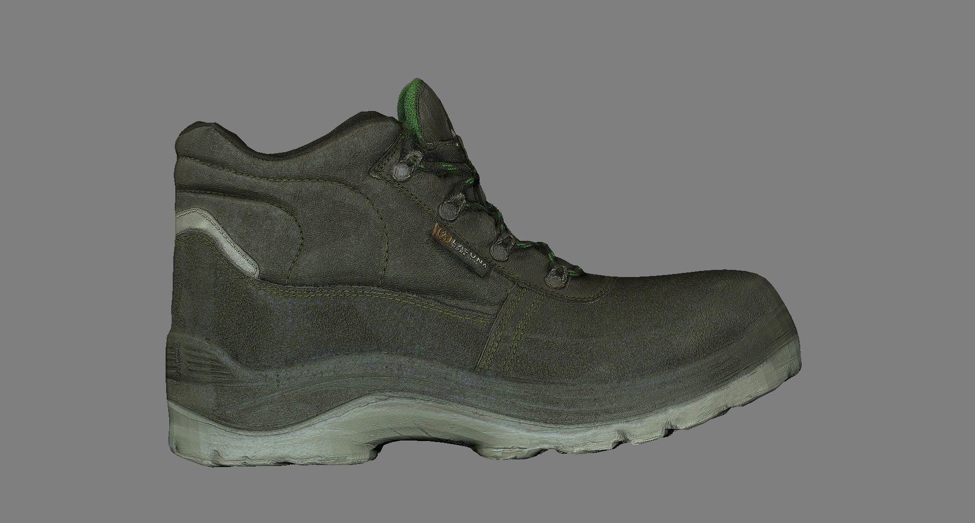 Boot 3D model Low-poly 3D model_14