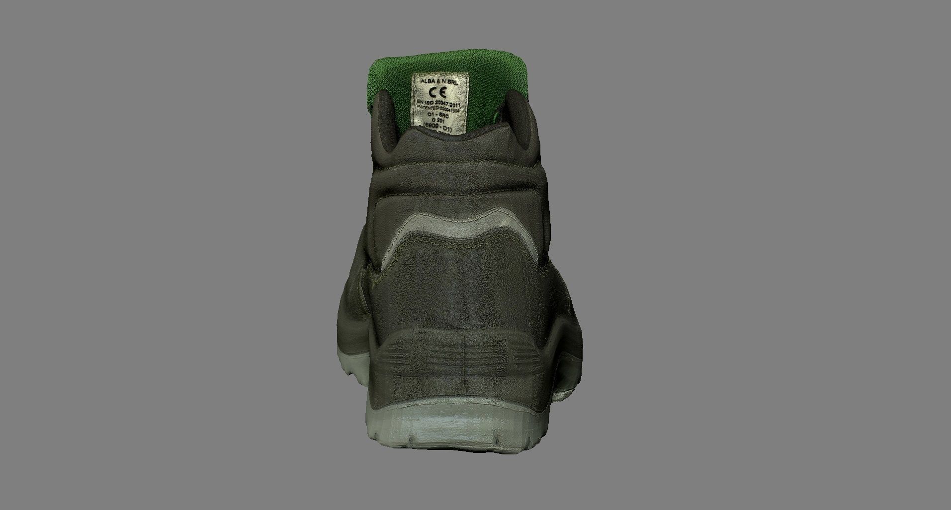 Boot 3D model Low-poly 3D model_15