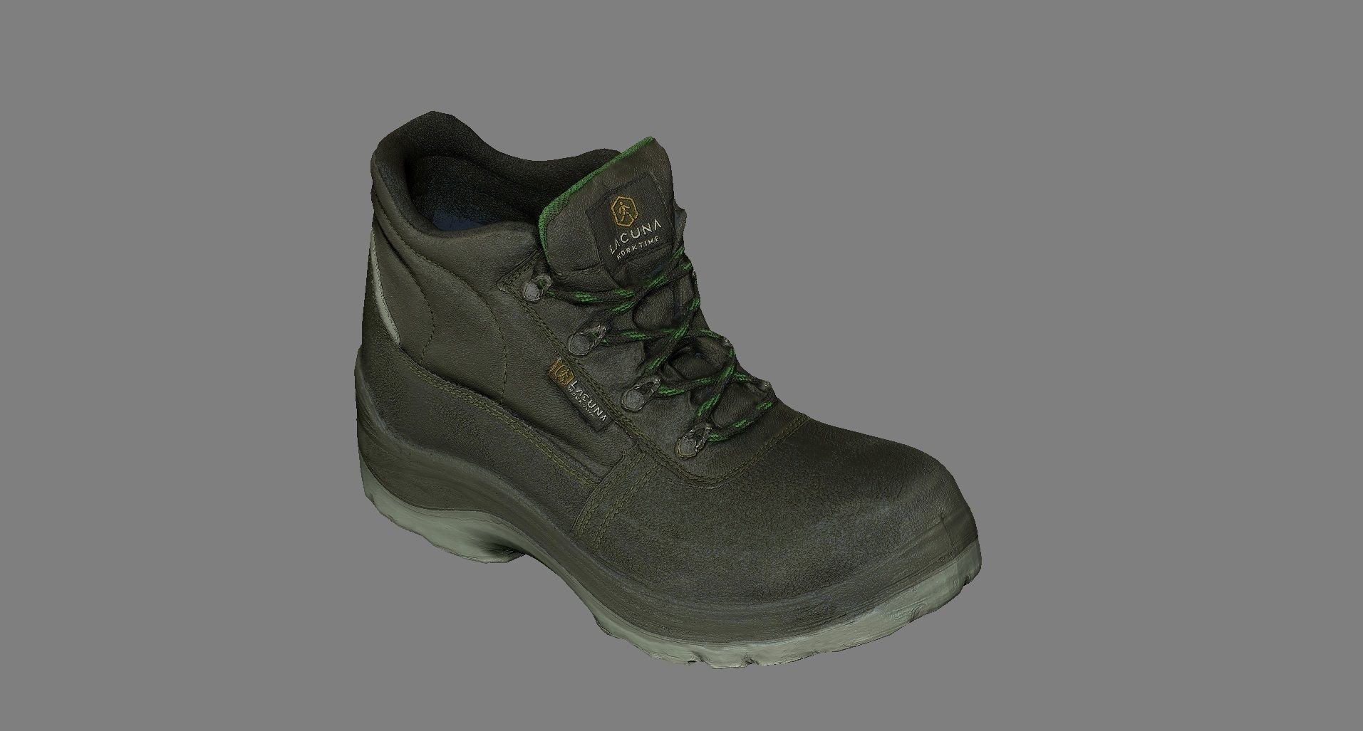Boot 3D model Low-poly 3D model_10