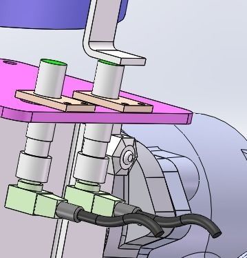 The rotary clamping mechanism 3D model_3