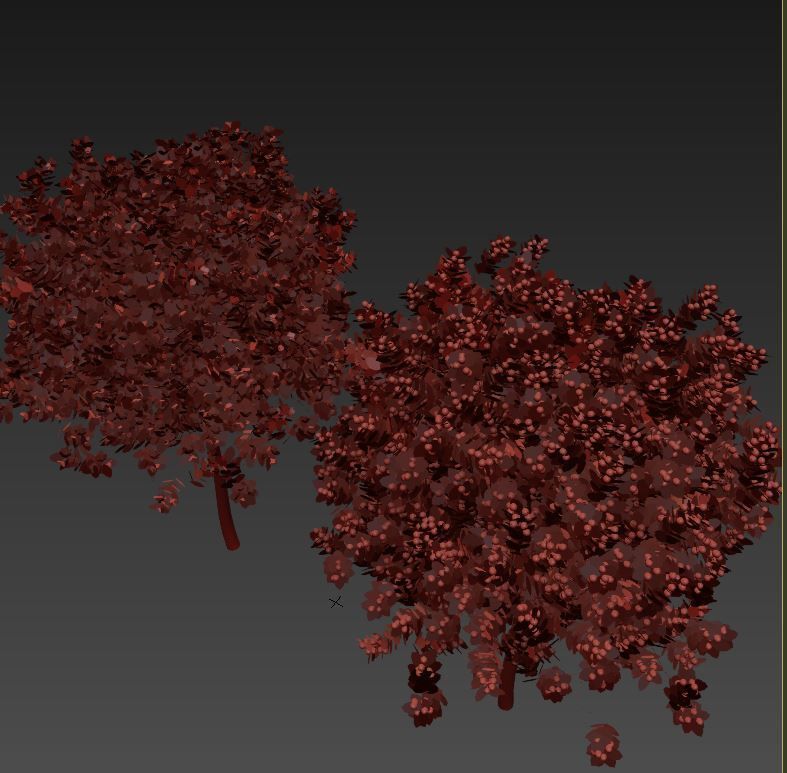 apple tree everest  3D model_8