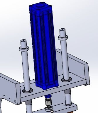 The pressure laminate  mechanism 3D model_5