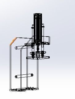The pressure laminate  mechanism 3D model_3