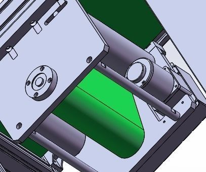 2 m conveyor line 3D model_4