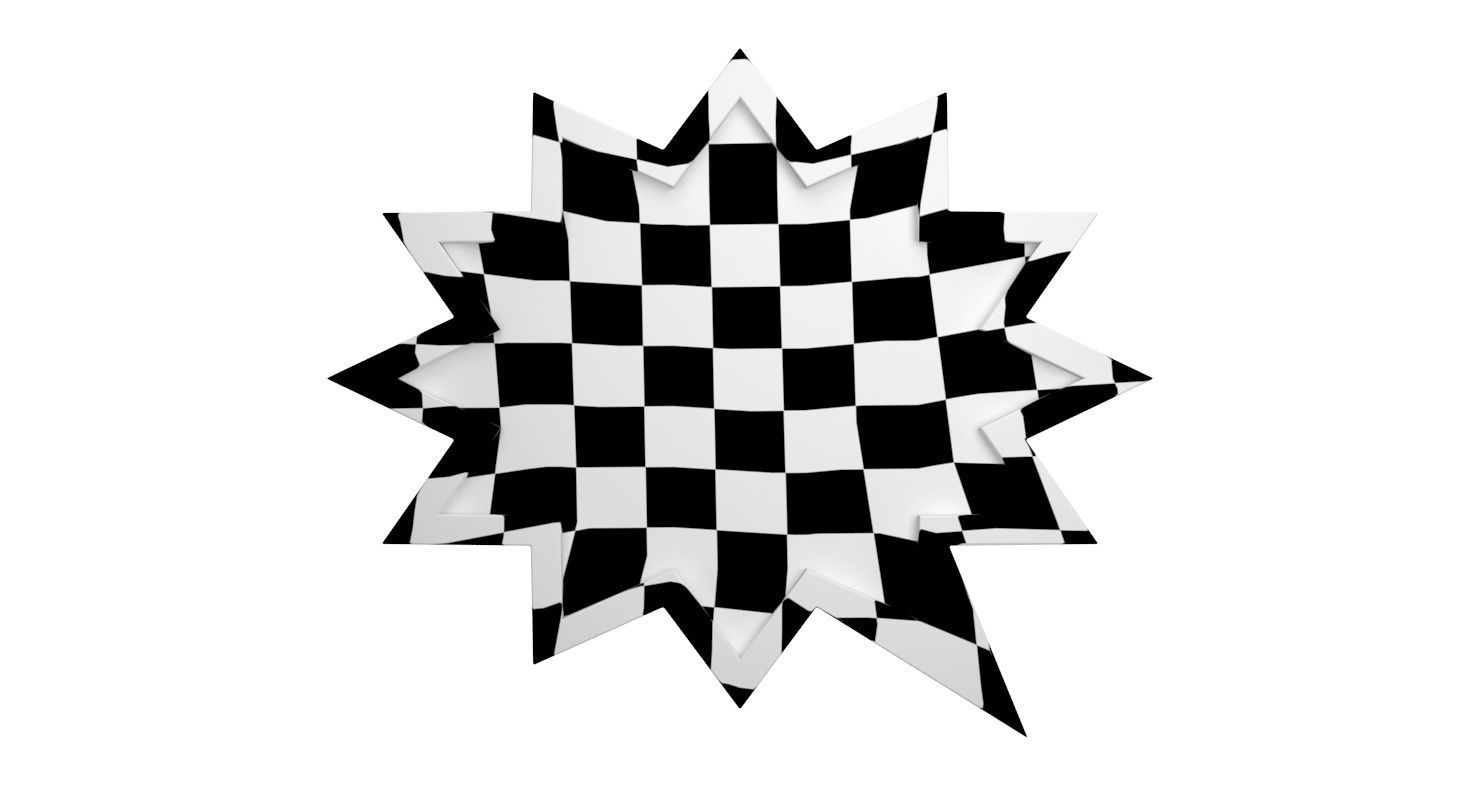 Speech Bubble V03 3D model_10