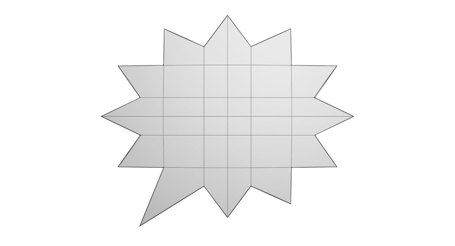 Speech Bubble V03 3D model_9