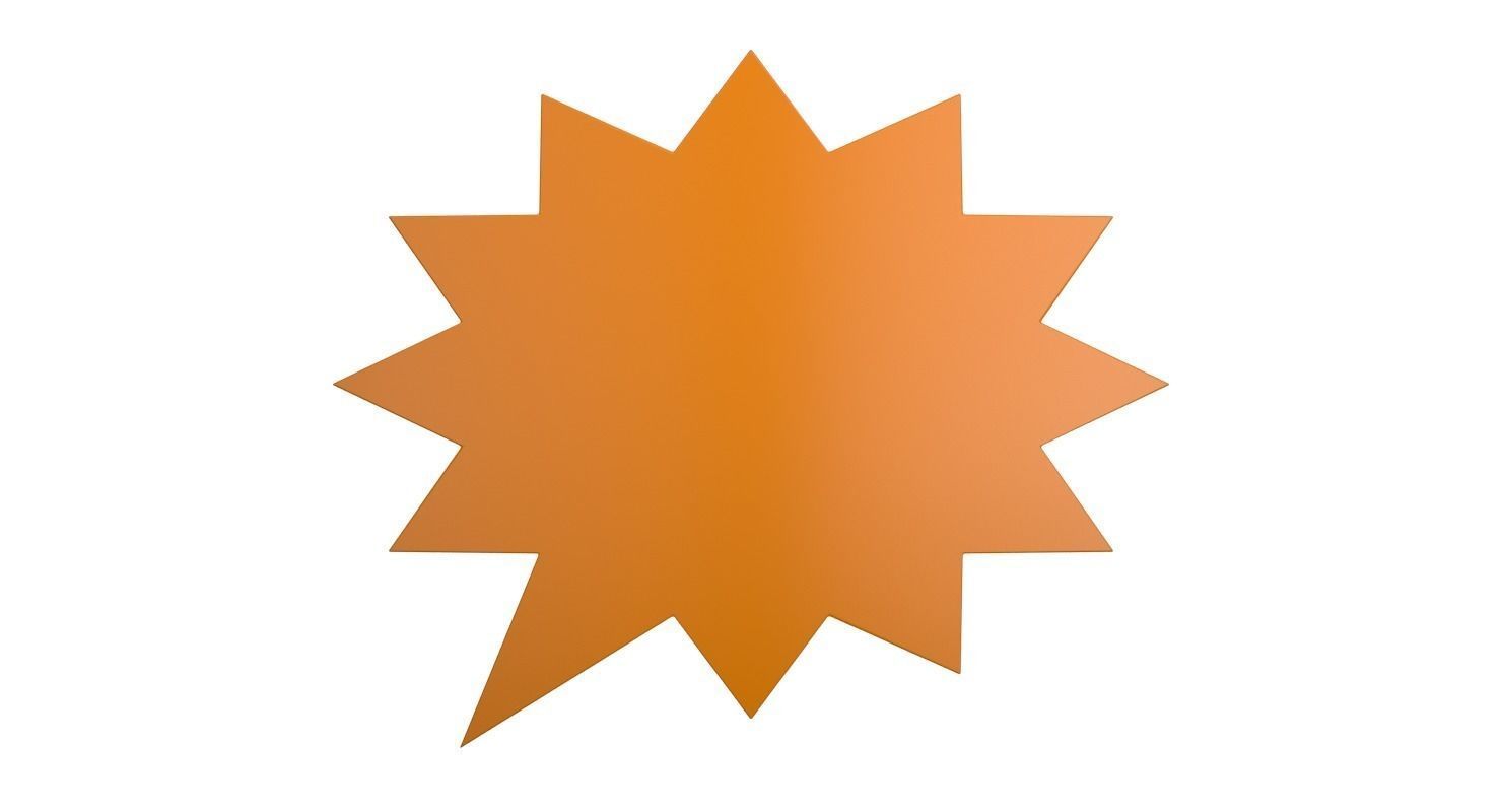 Speech Bubble V03 3D model_4