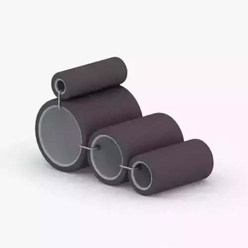 0074 - Modern Armchair Low-poly 3D model