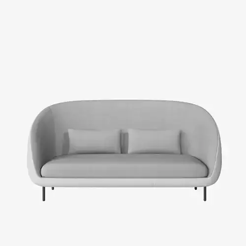 Haiku Sofa - 2 seat Low-poly 3D model