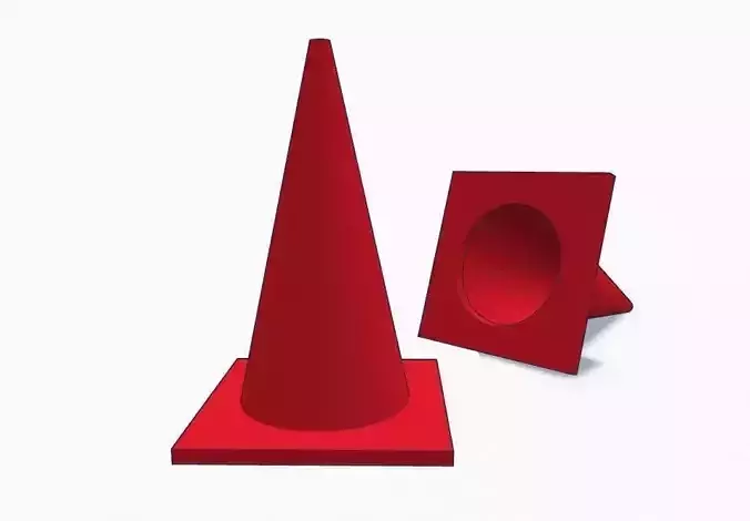 Traffic Cone 3D print model