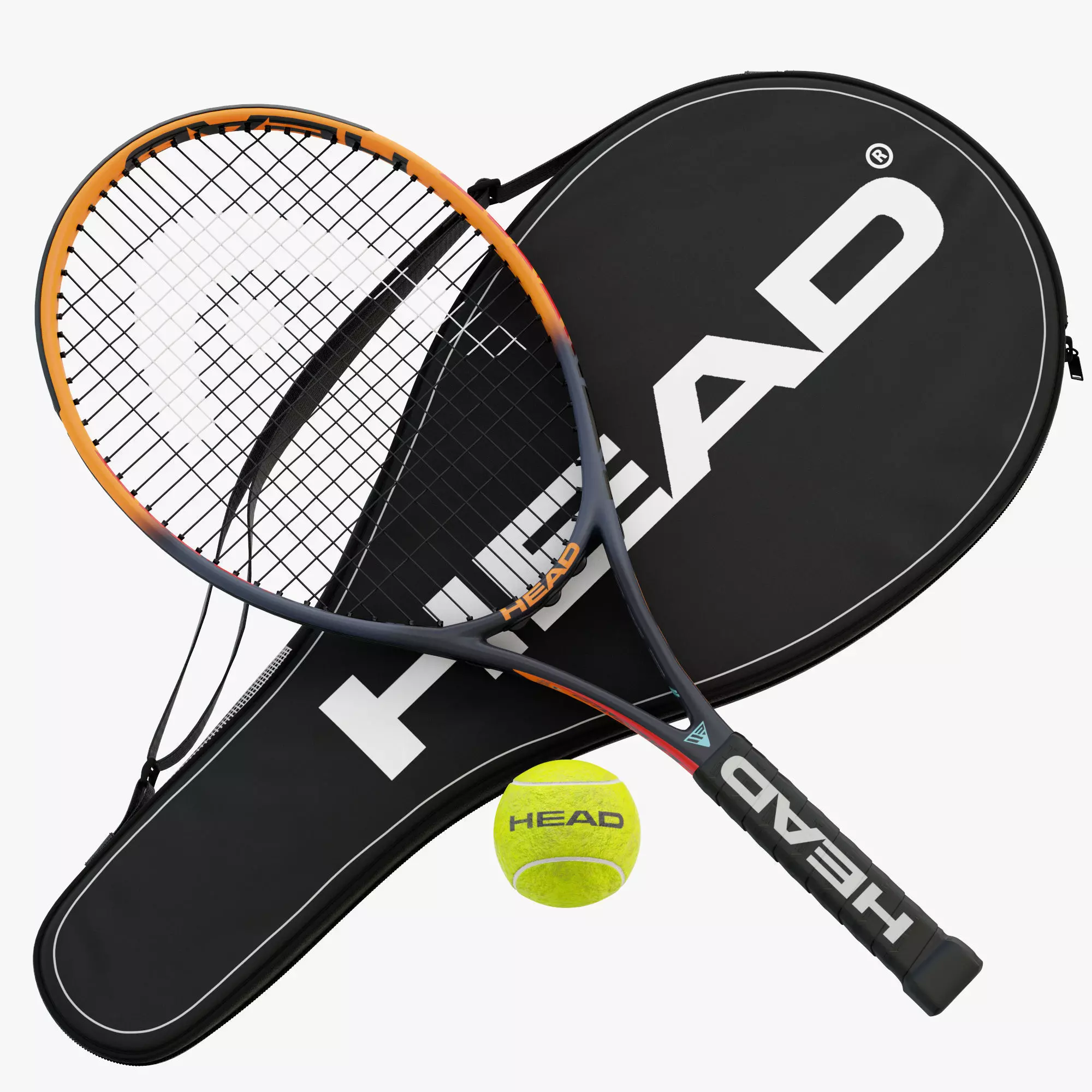 Tennis Racket Head IG Challenge 3D model_0