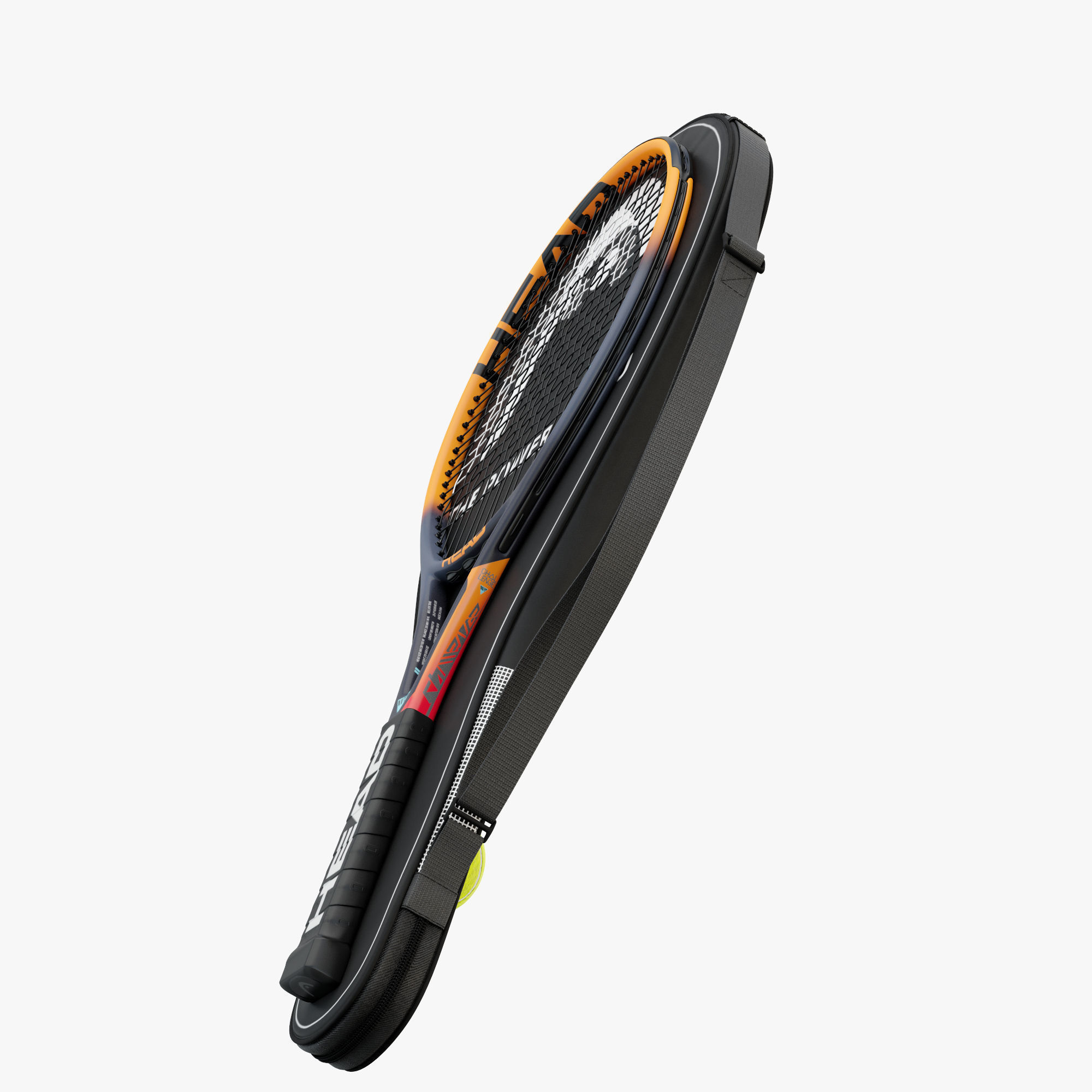 Tennis Racket Head IG Challenge 3D model_10