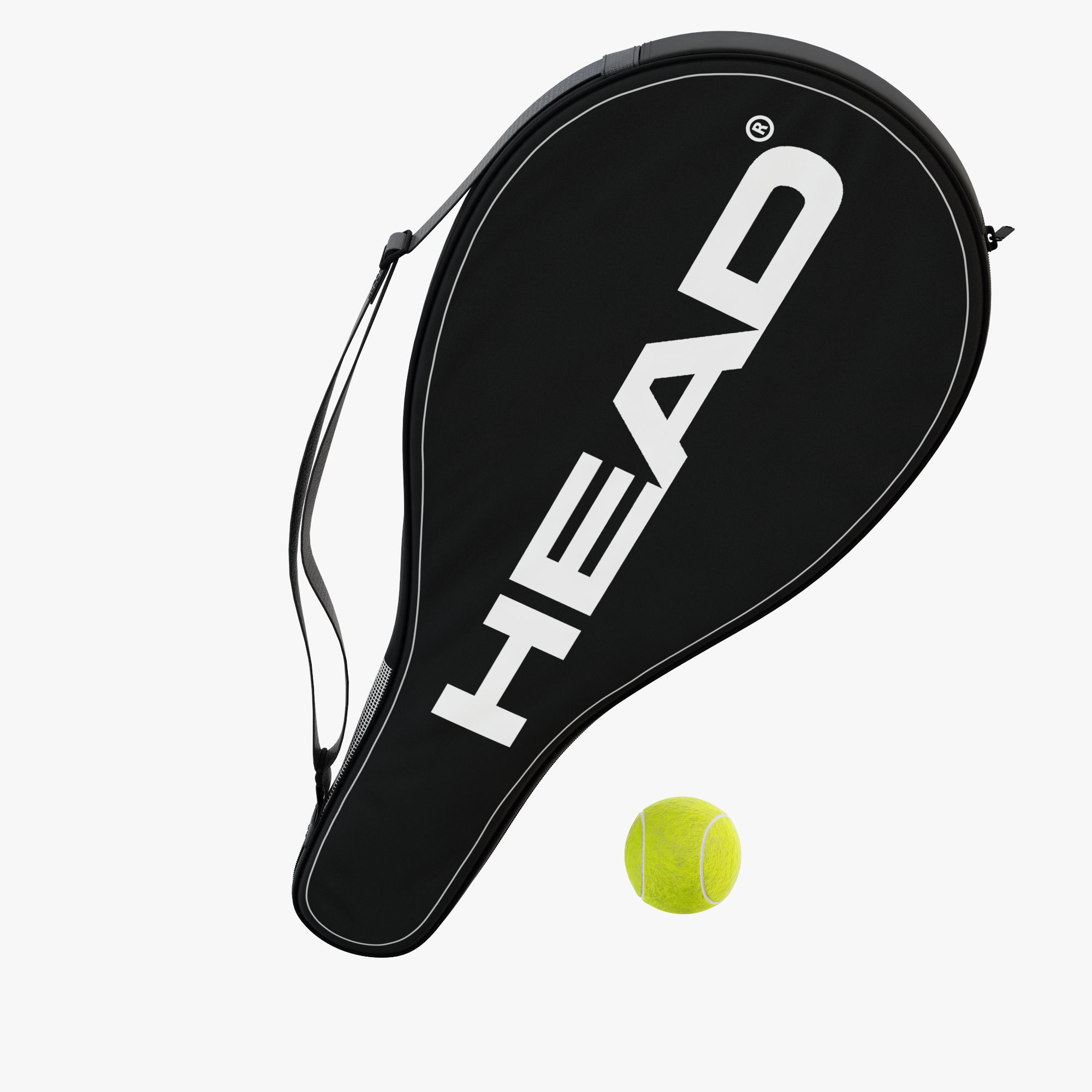 Tennis Racket Head IG Challenge 3D model_6