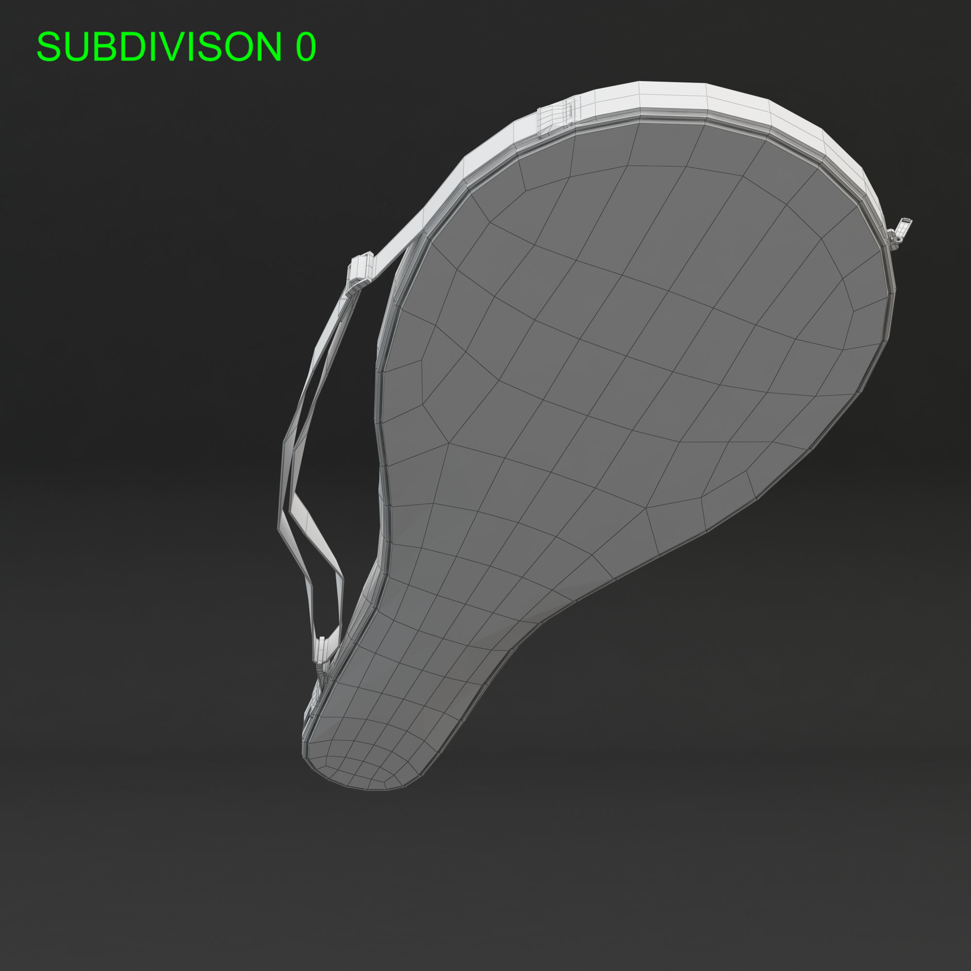 Tennis Racket Head IG Challenge 3D model_17