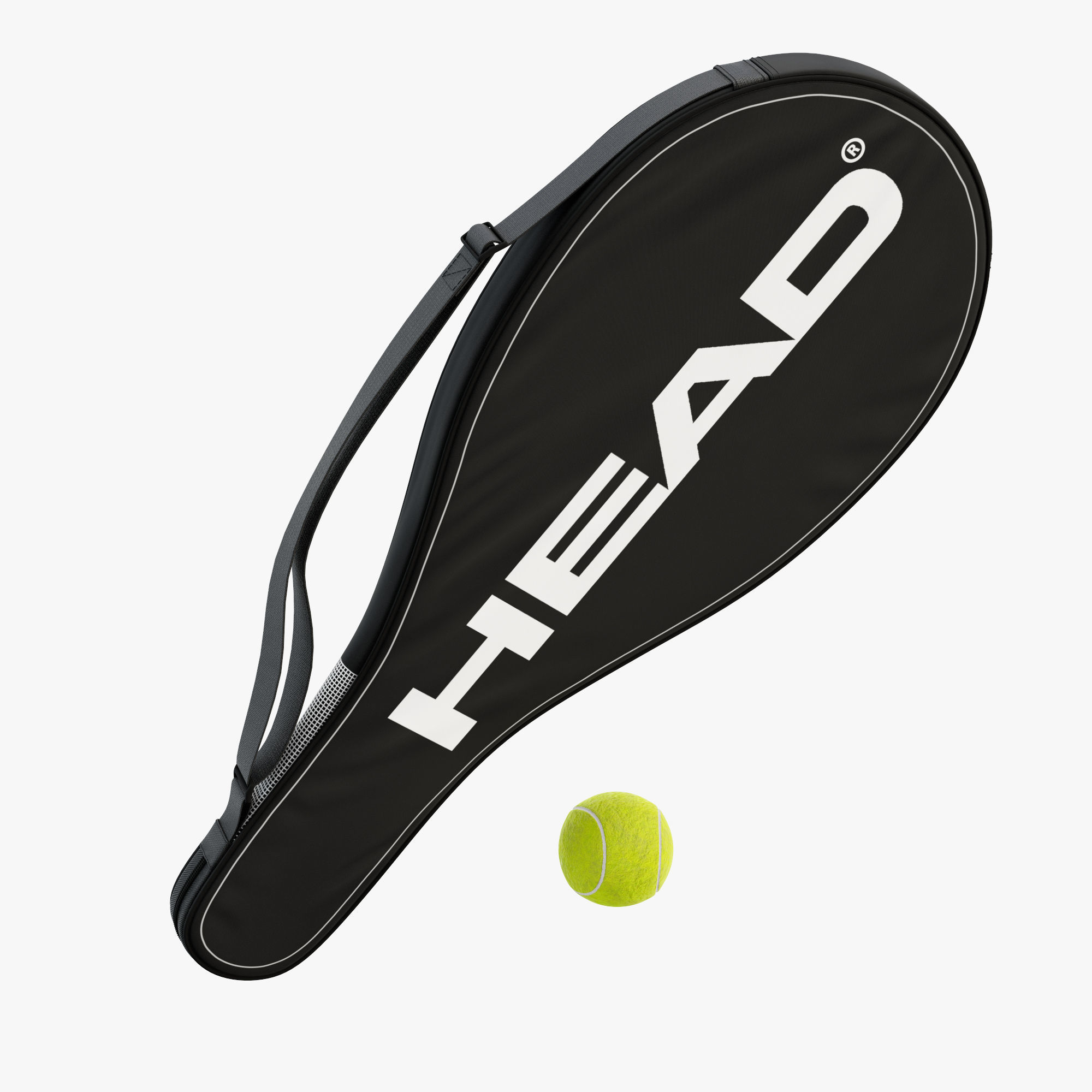 Tennis Racket Head IG Challenge 3D model_9