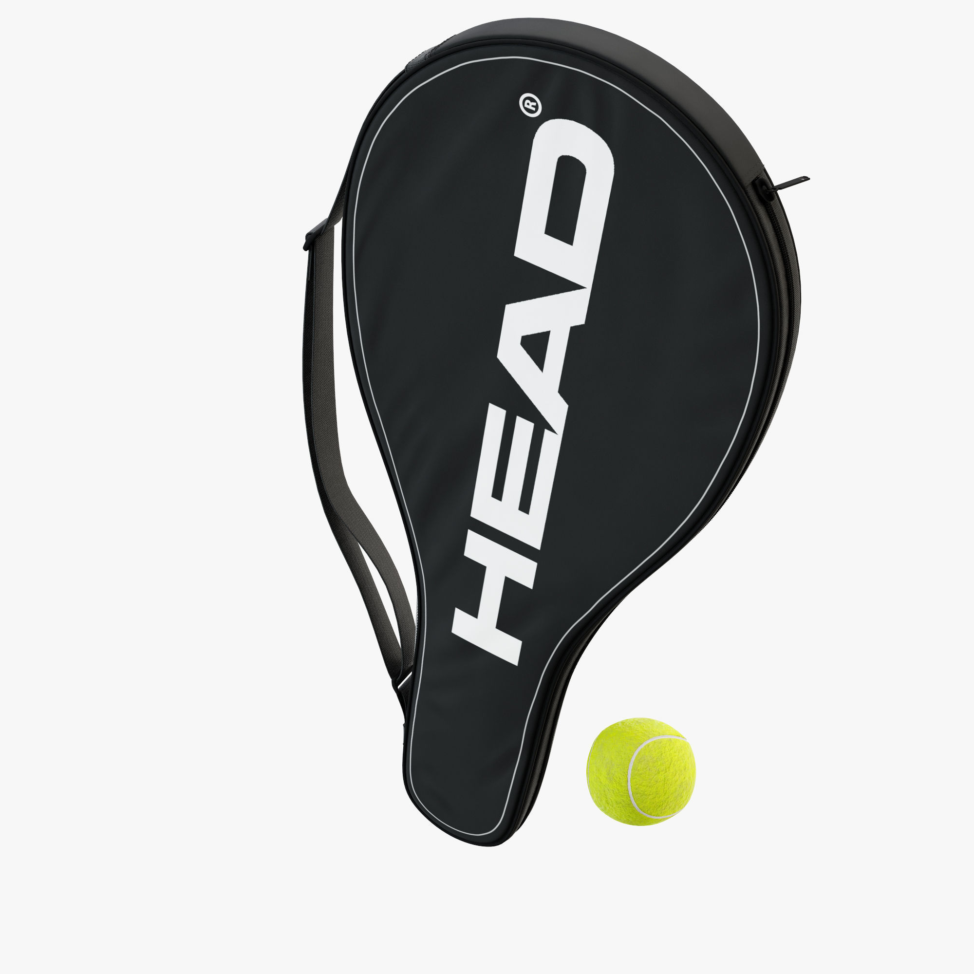 Tennis Racket Head IG Challenge 3D model_3