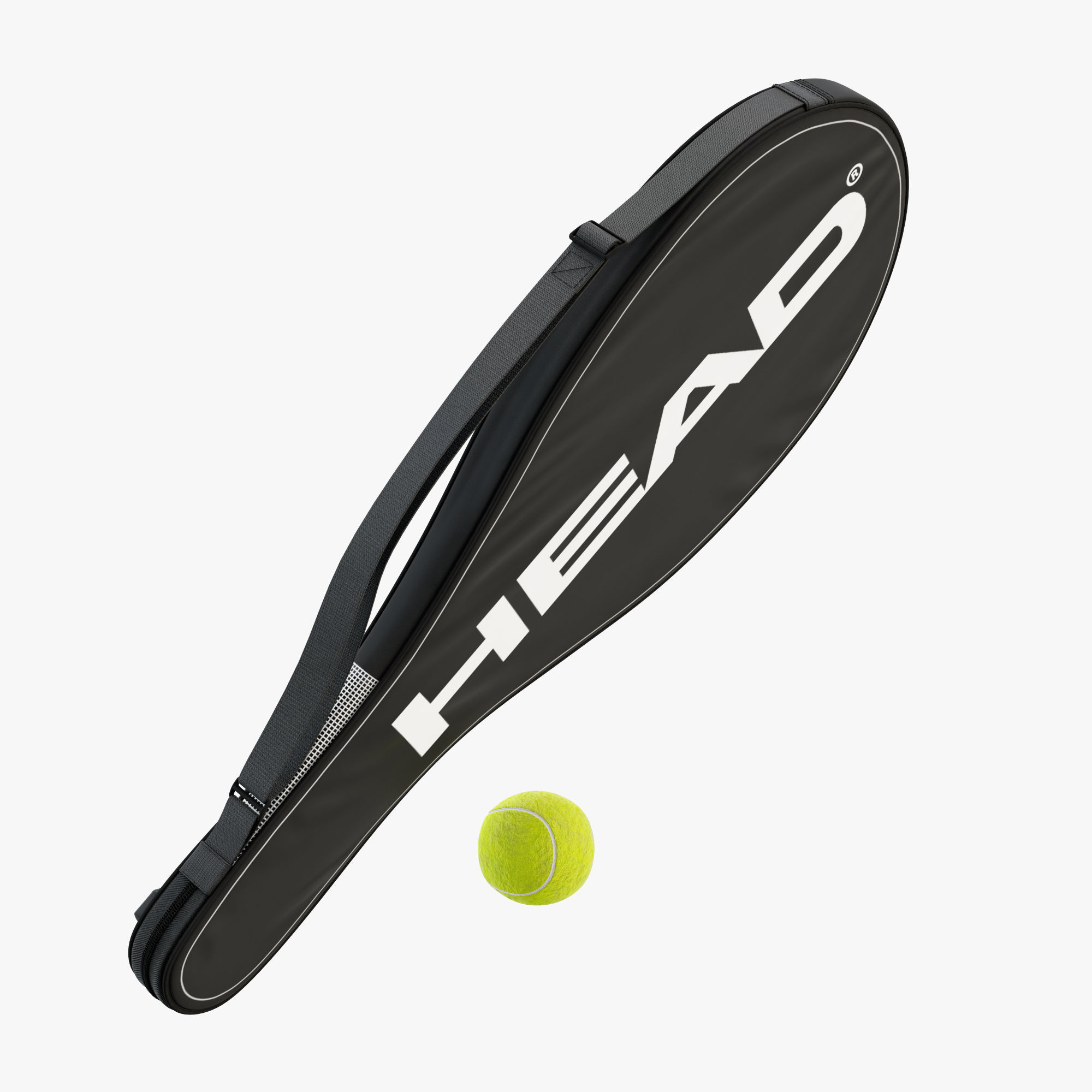 Tennis Racket Head IG Challenge 3D model_11