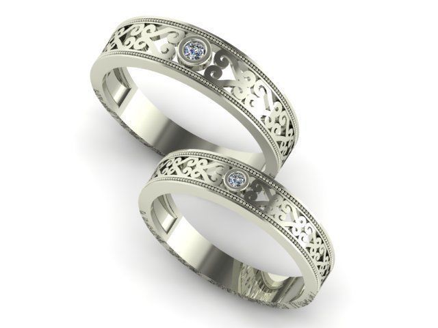 Ring T00363 3D print model_1