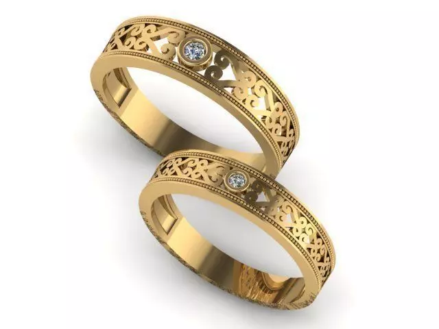 Ring T00363 3D print model_0