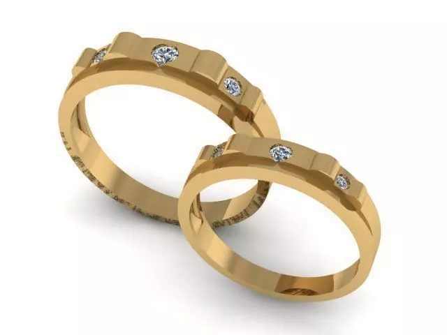 Ring T00367 3D print model_0