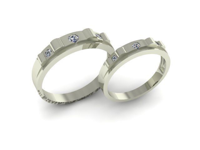 Ring T00367 3D print model_1