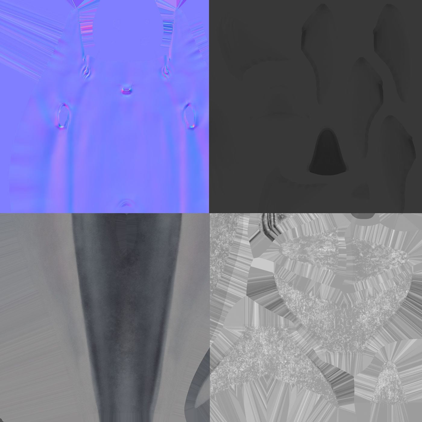 Dolphin Rigged Low-poly 3D model_23