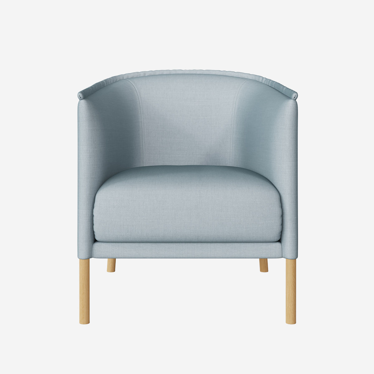 Talo Armchair by Sancal Low-poly 3D model_2