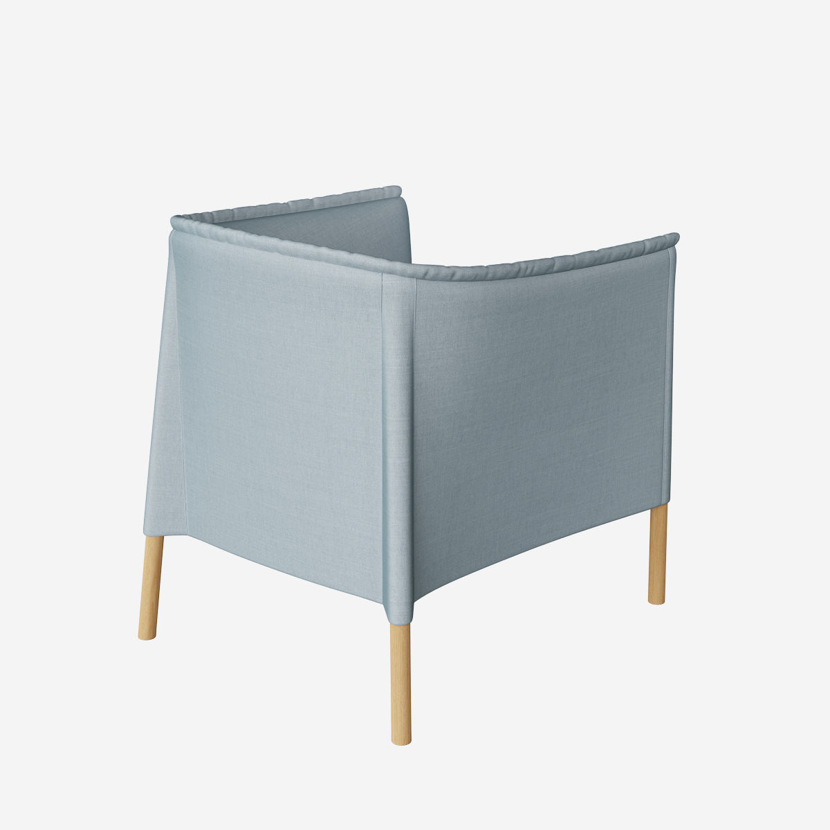 Talo Armchair by Sancal Low-poly 3D model_1