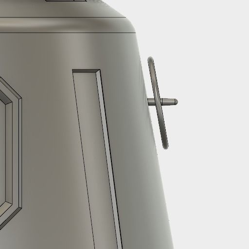 Small Landing Spacecraft 3D print model_11