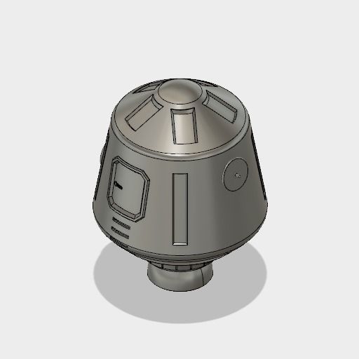 Small Landing Spacecraft 3D print model_2