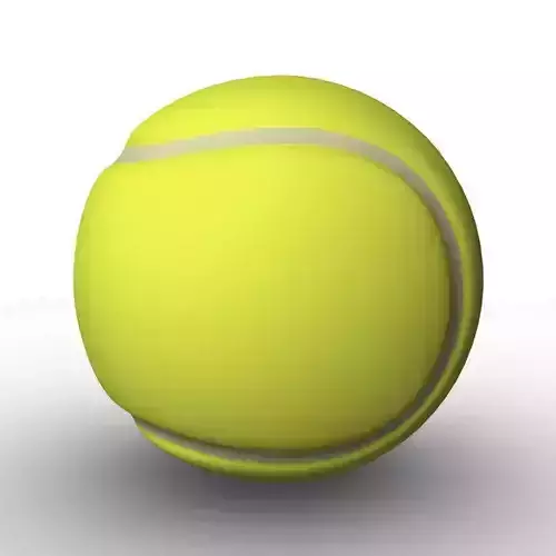 3D Tennis ball model