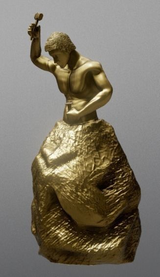 The Aprentice Sculture 3D print model_3