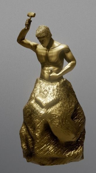 The Aprentice Sculture 3D print model_0