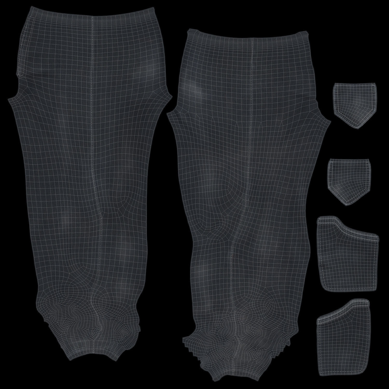 Cartoon Boy Rigged 3D model_26