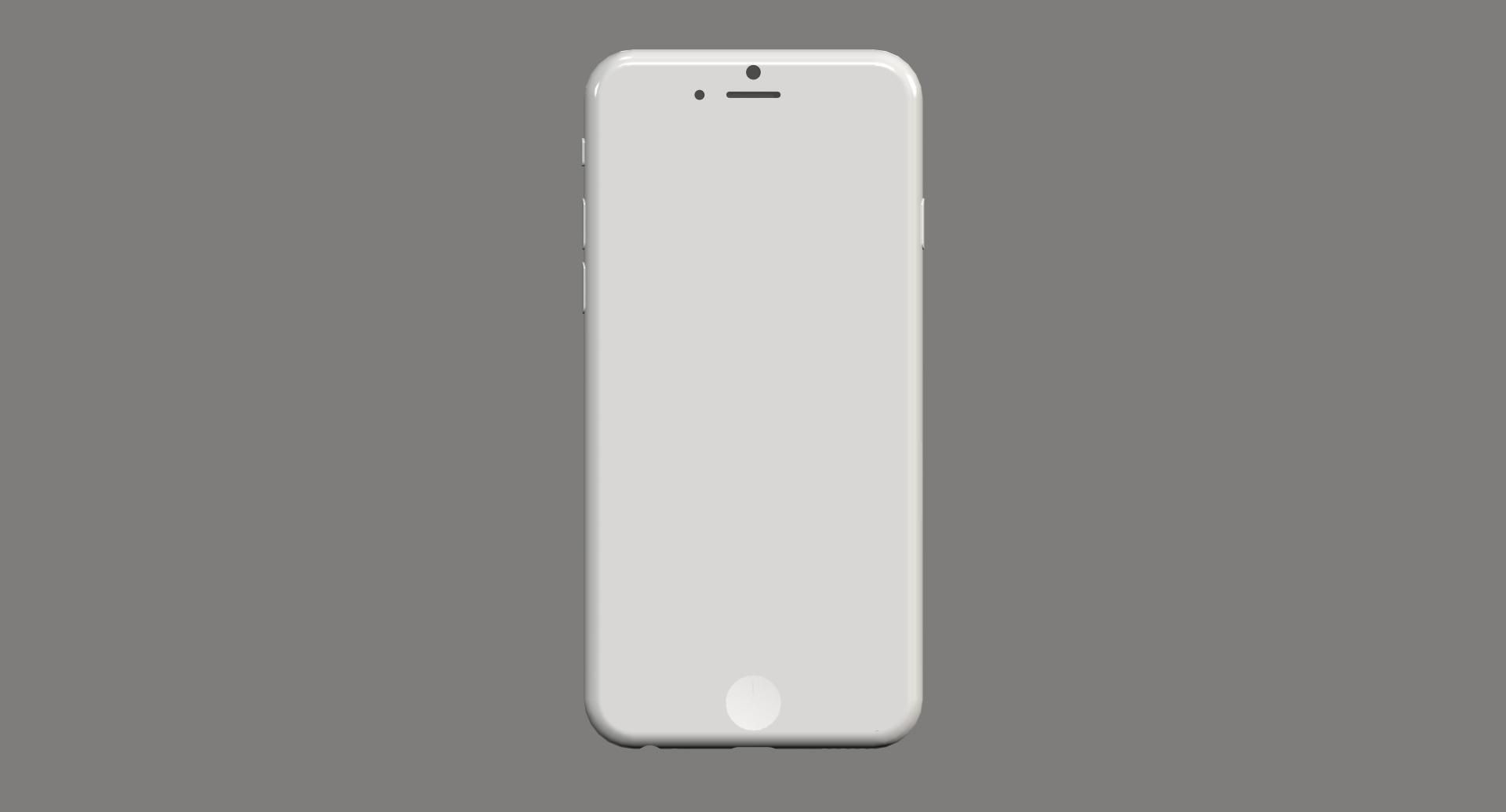 phone psd mockup 3D   printable .stl 6 IPhone Mockup CGTrader.com 3D Model