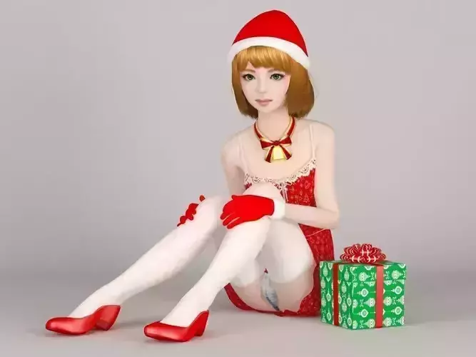 Lolita Christmas pose 01