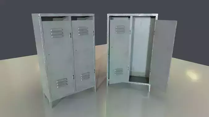 Painted Metal Locker